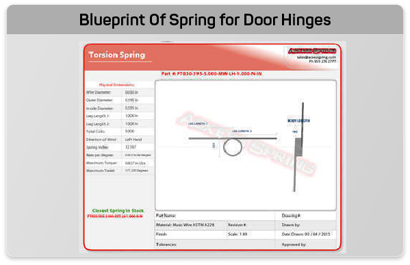 blueprint-of-spring-for-door-hinges