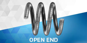 coil spring open ends