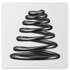conical wire spring