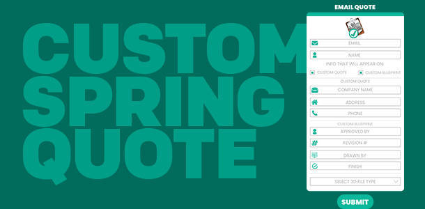 customize spring quote 