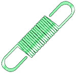 micro tension spring