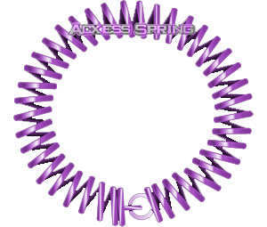 purple garter spring