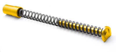 recoil spring around a recoil rod