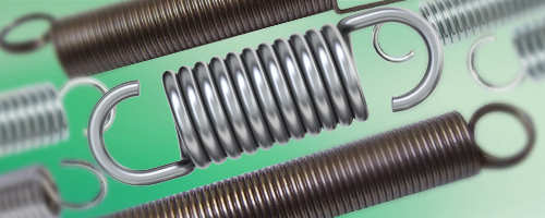 round wire extension springs